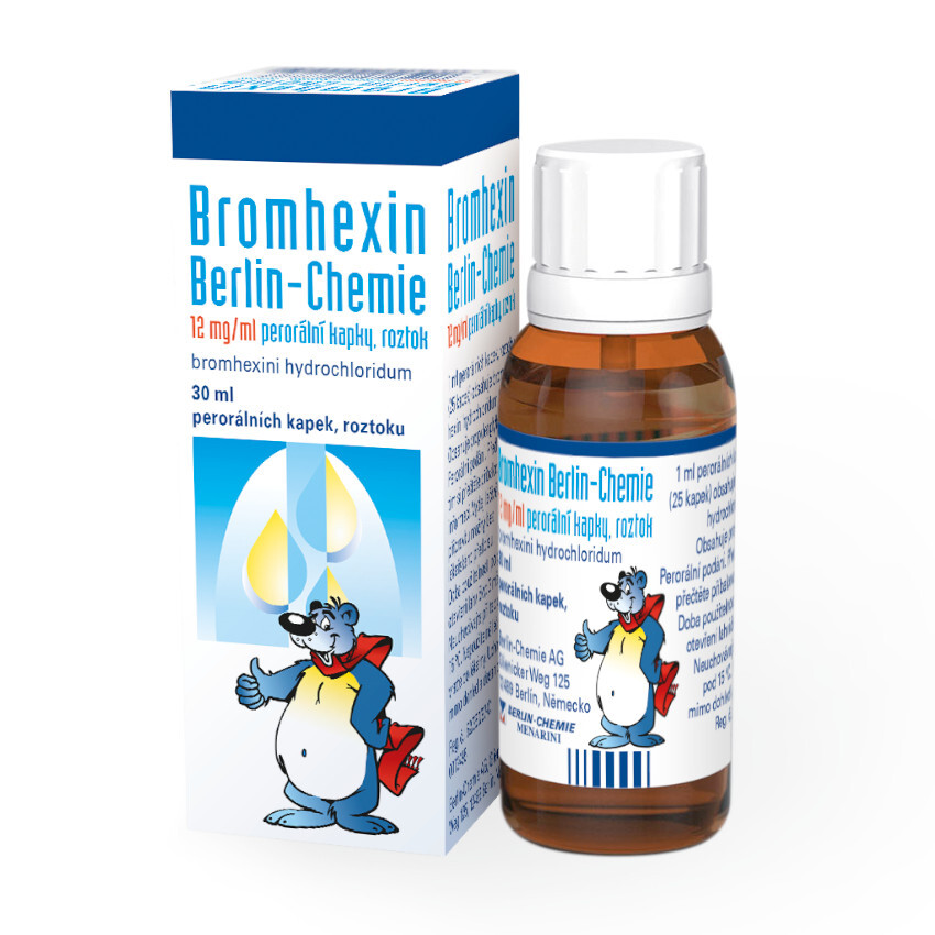 BROMHEXIN BERLIN-CHEMIE 12MG/ML perorální GTT SOL 30ML
