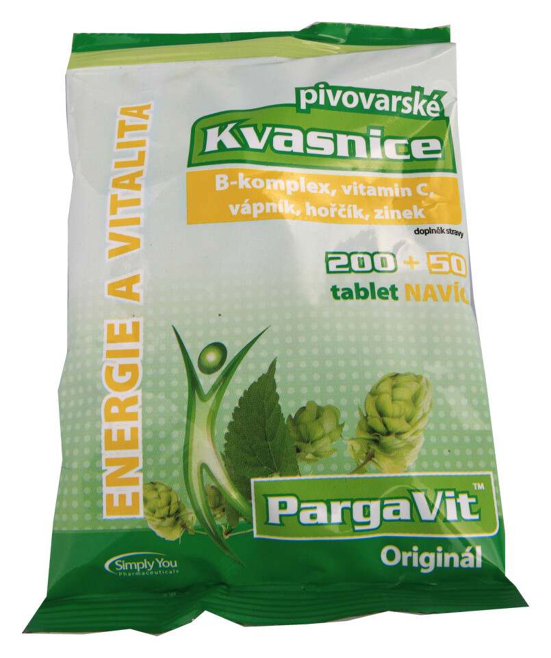 PargaVit Pivovar.kvasnice Originál tbl.250