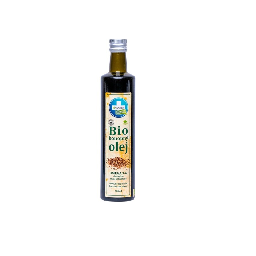 Annabis 100% Bio konopný olej 500ml