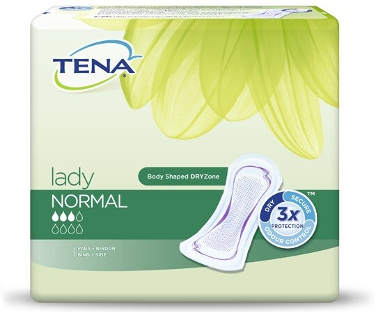 TENA Lady Normal - Inkontinenční vložky (12 ks)