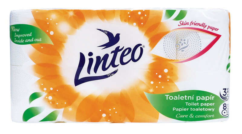 Toaletní papír LINTEO 3 vrst. 8ks