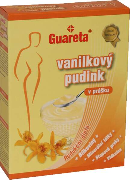Guareta vanilkový pudink v prášku 3x35g