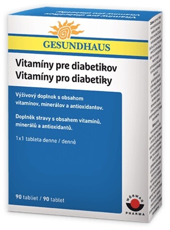 Vitamíny pro diabetiky tbl.90