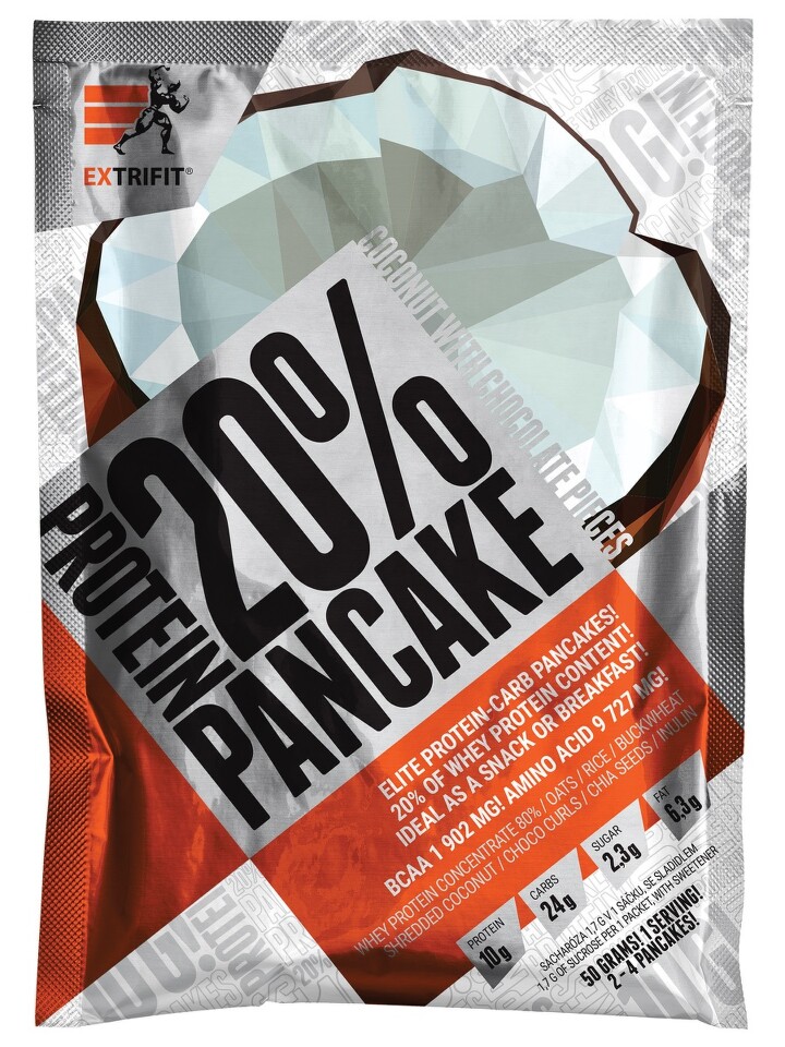 Protein Pancake 20 % 50 g coconut chocolate , Extrifit