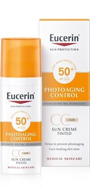 EUCERIN SUN CC krém na opal SPF50+světlý 50ml_2018
