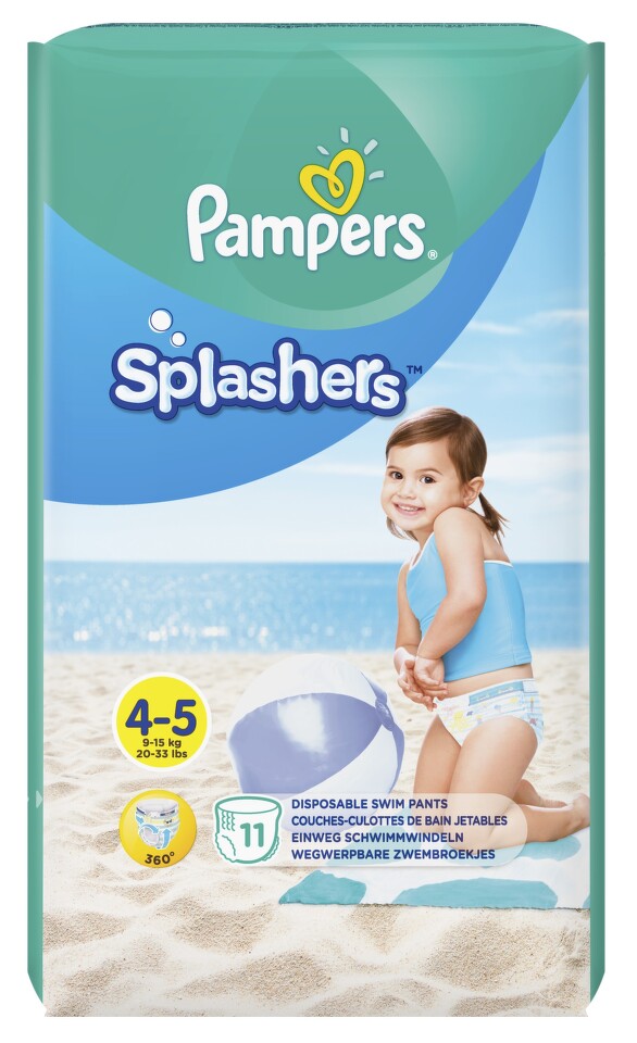 Pampers Splashers kalh. plenky do vody S4-S5 11ks