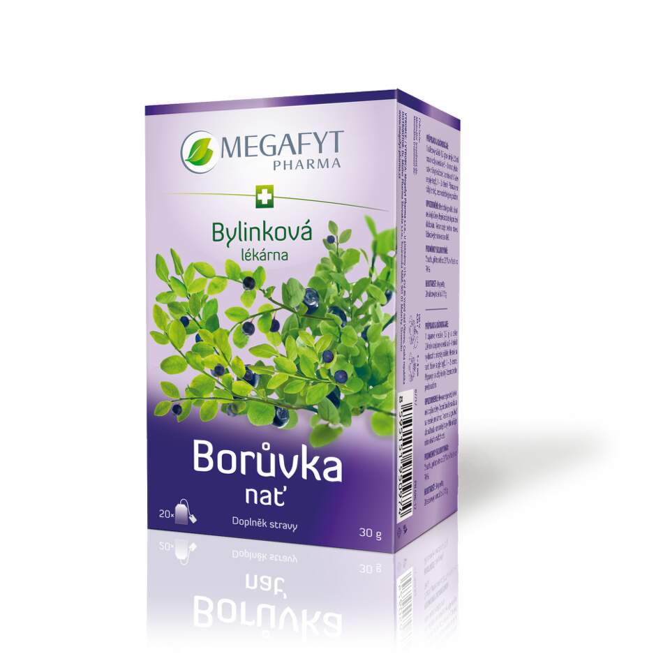 Megafyt Bylinková lékárna Borůvka nať 20x1.5g