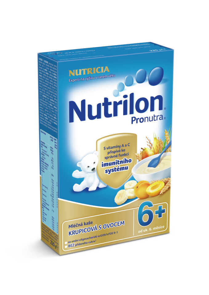 Nutrilon kaše Pronutra ml. ovocná 225g 6M