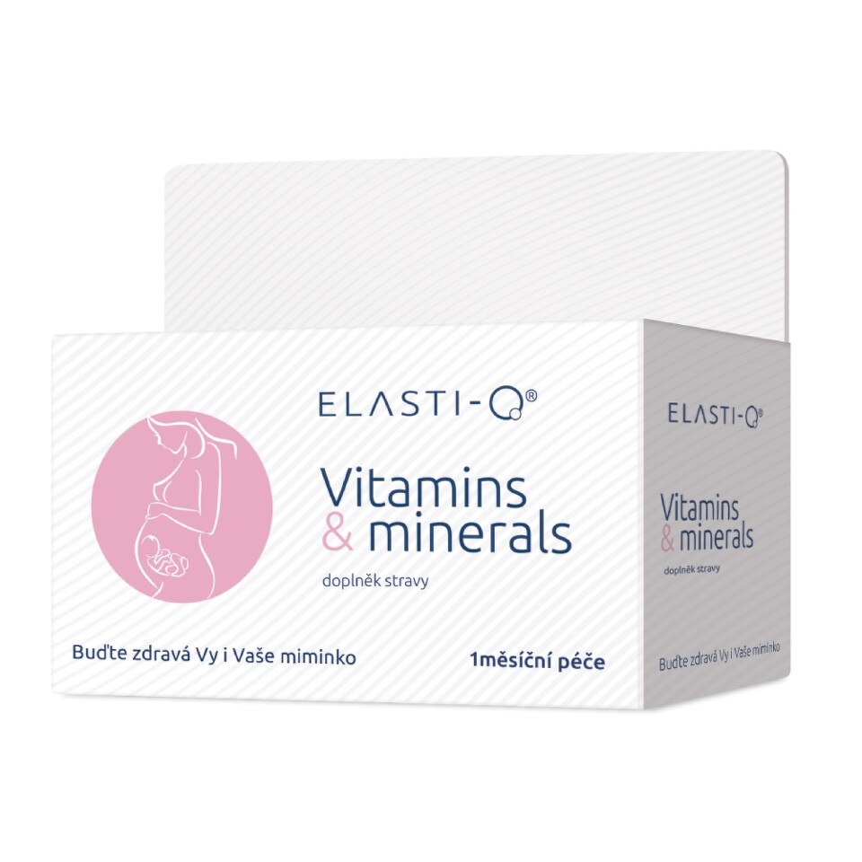 Elasti-Q Vitamins & Minerals s post.uvolňov.tbl.30