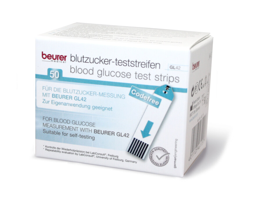 Test. proužky ke glukom. Beurer GL 42 2x25ks