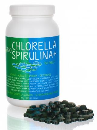 ES BIO Chlorella + Spirulina tbl.750