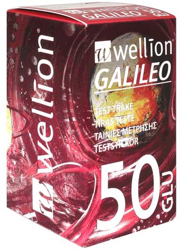 PROUŽKY DIAGNOSTICKÉ WELLION GALILEO (PRO ZP KÓD 0171600) INZULÍNOVÝ REŽIM,50KS