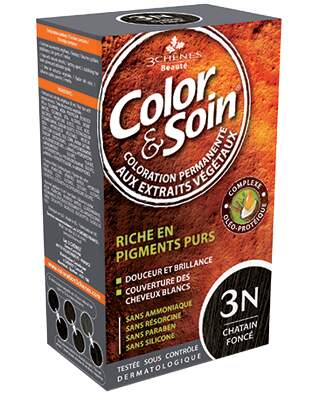 Barva Color&Soin 3N - tmavě hnědá 135ml