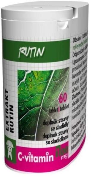 C-Vitamin 100mg - Rutin se sukralózou tbl.60