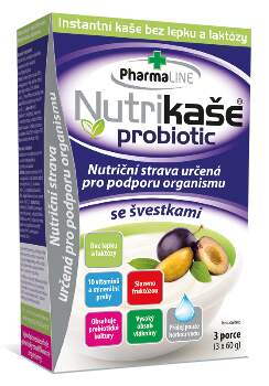 Nutrikaše probiotic se švestkami 180g (3x60g)