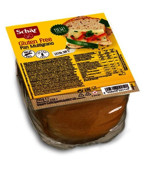 SCHAR PAN MULTIGRANO chléb bez lepku zrníčka 250g