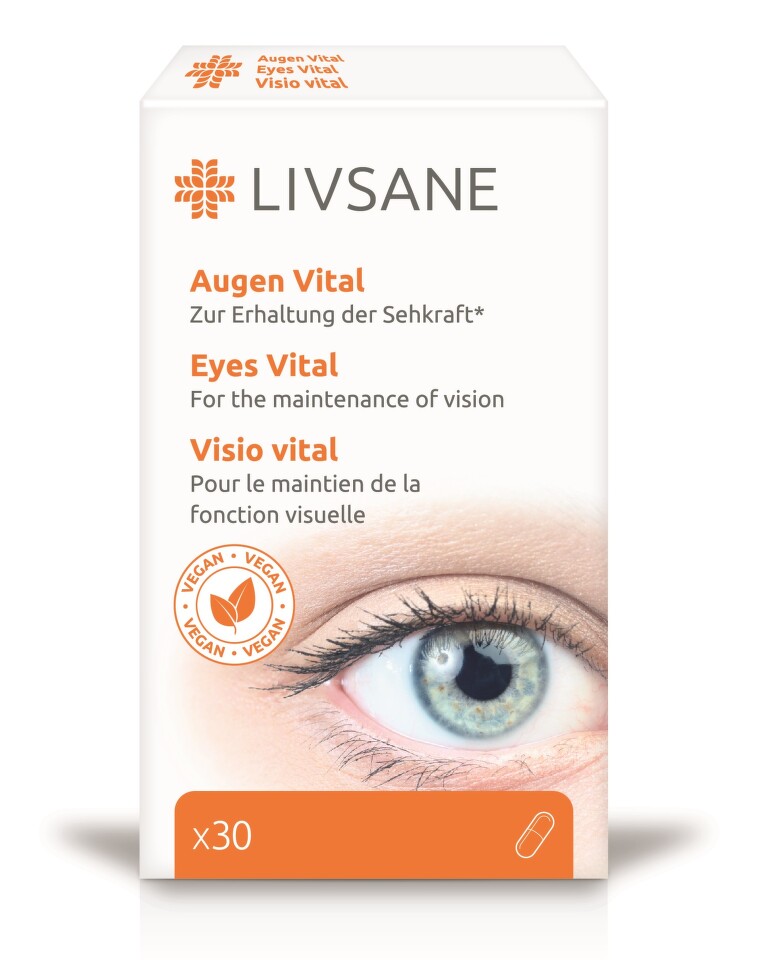 LIVSANE Podpora vitality očí cps.30