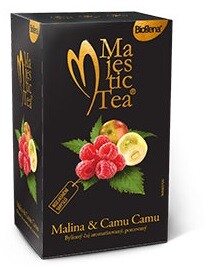 Čaj Majestic Tea Malina & Camu Camu 20x2.5g