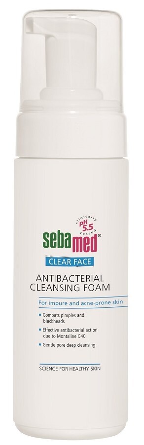 SEBAMED Clear Face antibakter. čisticí pěna 150ml