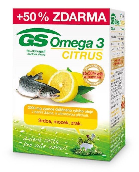 GS Omega 3 Citrus cps.60+30 2015