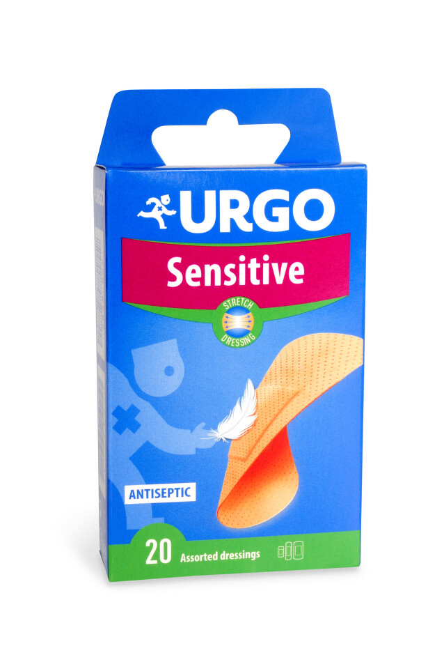 URGO Sensitive Citlivá pokožka náplast 20ks
