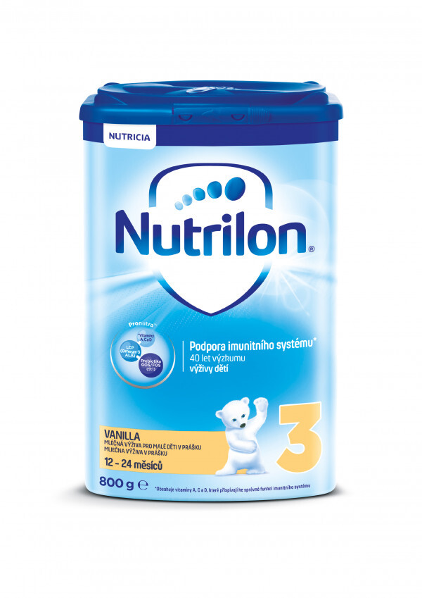 Nutrilon 3 Pronutra Vanilka 800g - balení 6 ks
