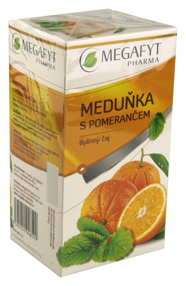 Megafyt Ovocný Meduňka s pomerančem 20x2g