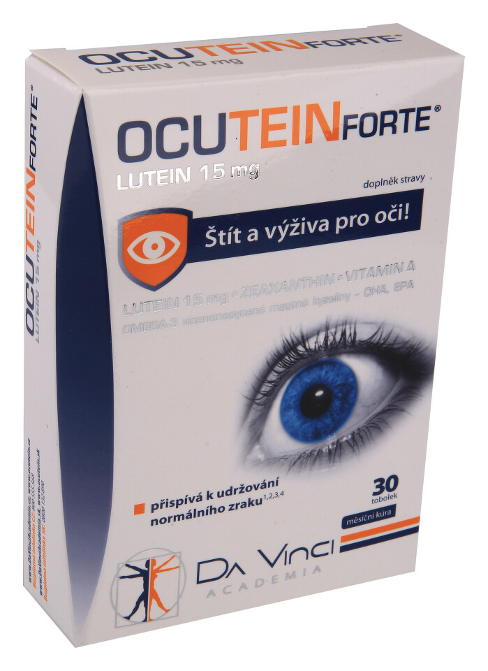 Ocutein FORTE Lutein 15mg Da Vinci Academia tob.30