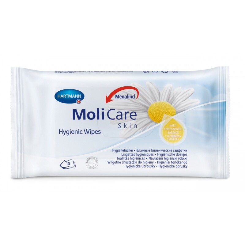 MoliCare Skin Hygienické ubrousky 10ks (Menalind)