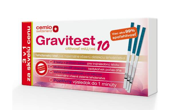 Cemio Gravitest 2+1 2017 ČR/SK