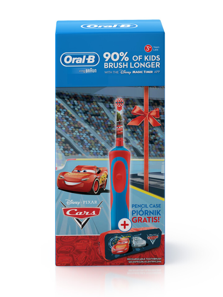 Oral-B El.kart. Vitality dětský Cars + penál