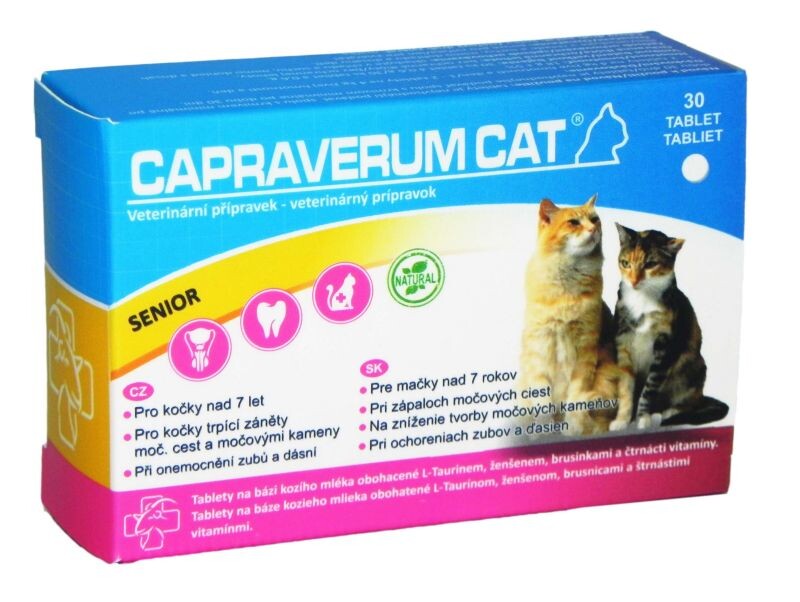 Capraverum Cat senior tbl.30