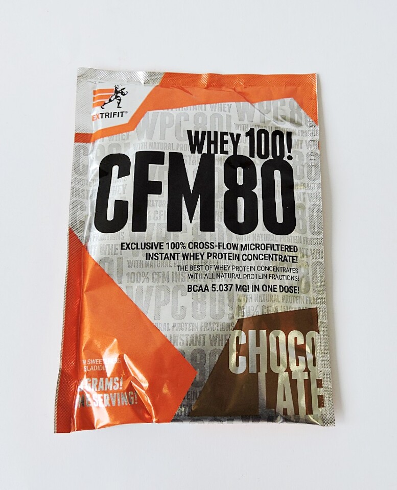 CFM Instant Whey 80 30 g chocolate, Extrifit