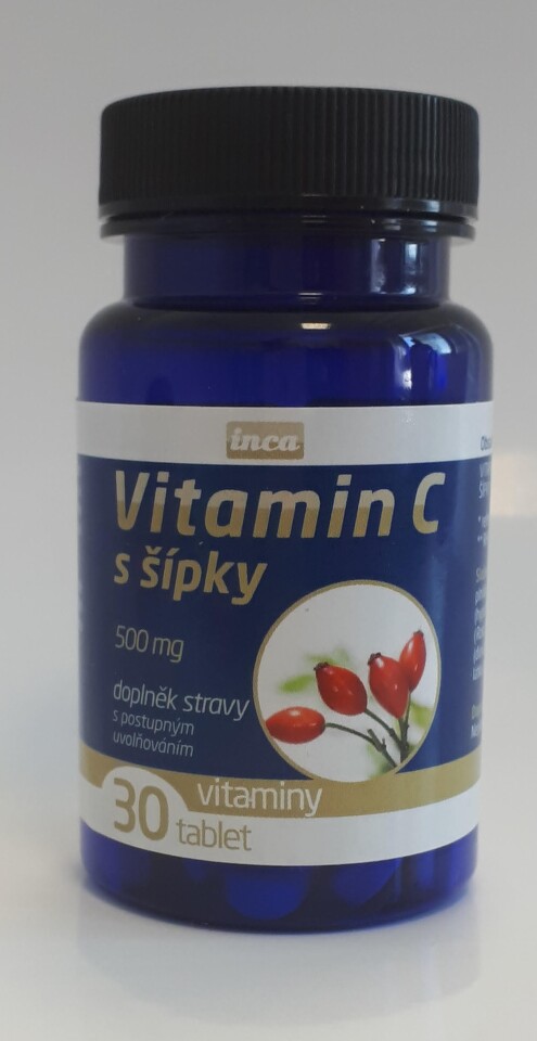 Vitamin C 500mg se šípky tbl.30