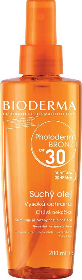BIODERMA Photoderm BRONZ Olej SPF 30 200 ml