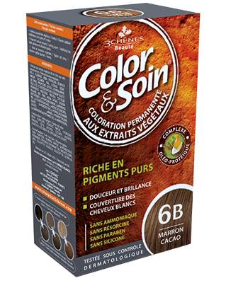 Barva Color&Soin 6B - kakaově hnědá 135 ml