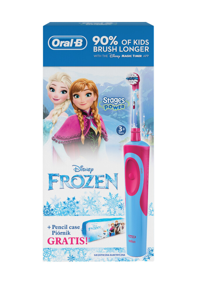 Oral-B El.kart. Vitality dětský Frozen + penál