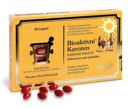 Bioaktivní Karoten rodinné balení cps.90