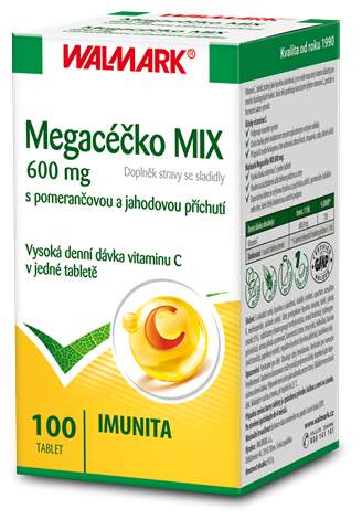 Walmark Megacéčko Mix Vitamín C 600mg tbl.100