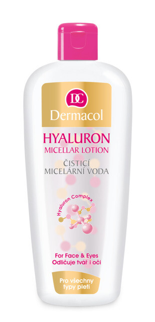 Dermacol Hyaluron čisticí micelární voda 400ml