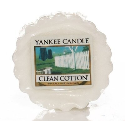 YANKEE CANDLE vonný vosk Clean cotton 22g
