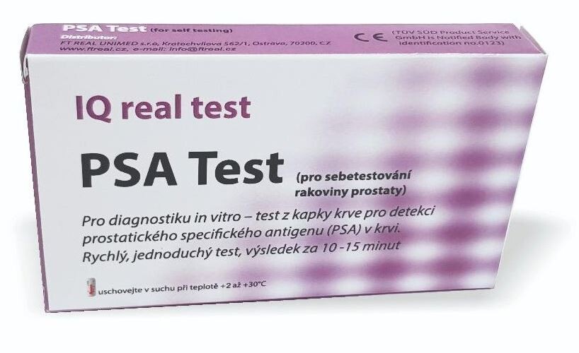 PSA Test pro sebetestování rakoviny prostaty