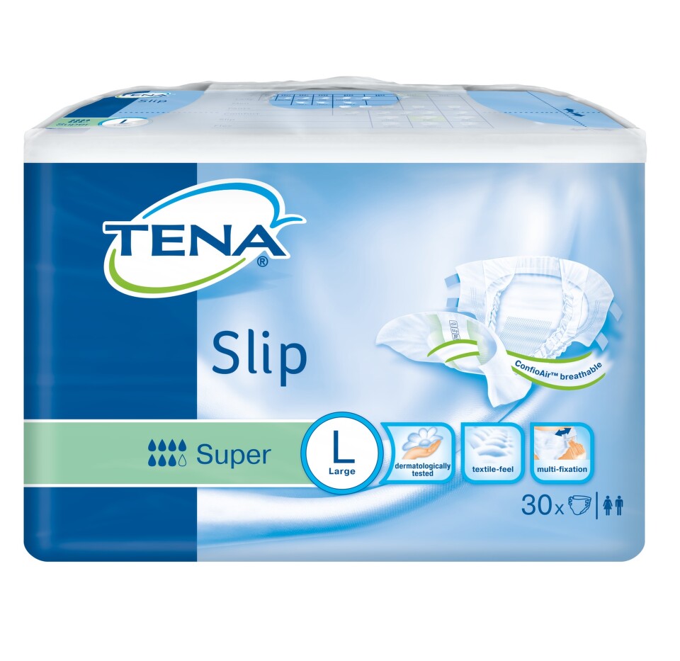 TENA Slip Super Large - Inkontinenční kalhotky (30ks)
