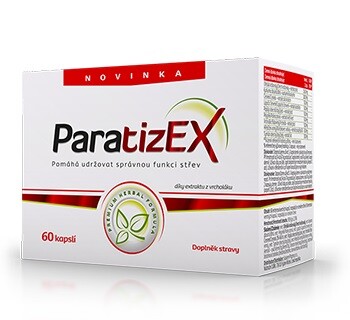 Paratizex 60 cps. bls CZE+SLO