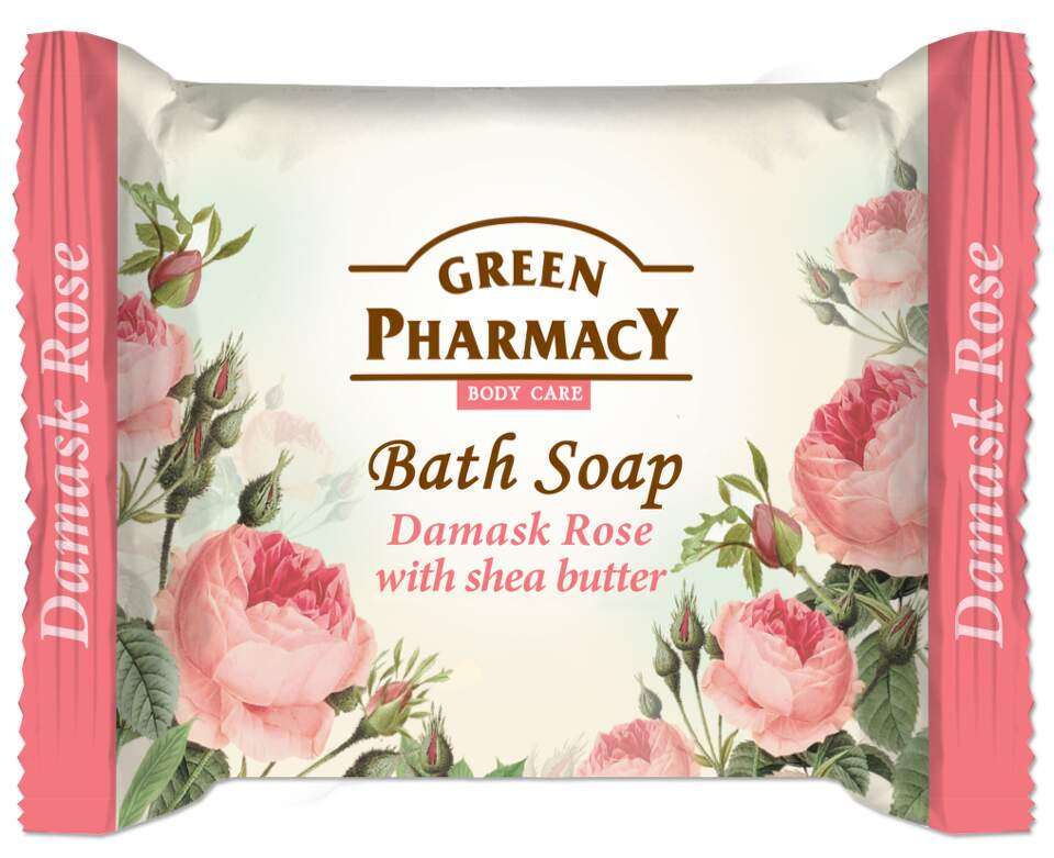 Mýdlo Damašská růže s bambusovým máslem 100g