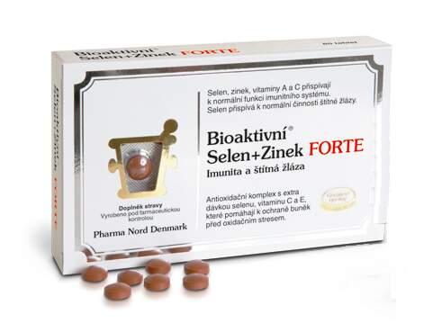 Bioaktivní Selen+Zinek FORTE tbl.60