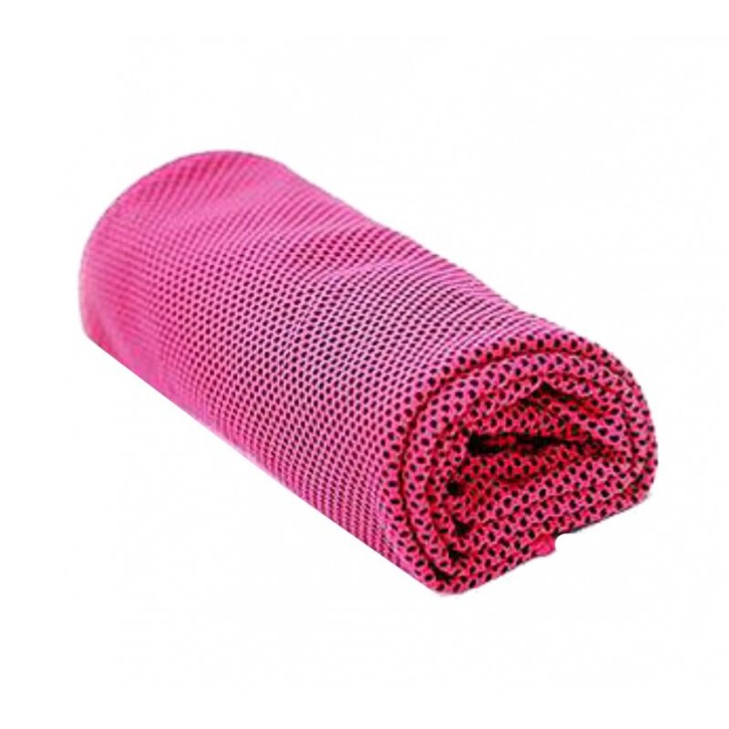 SJH 540A Chladící ručník růžový 32 x 90 cm
