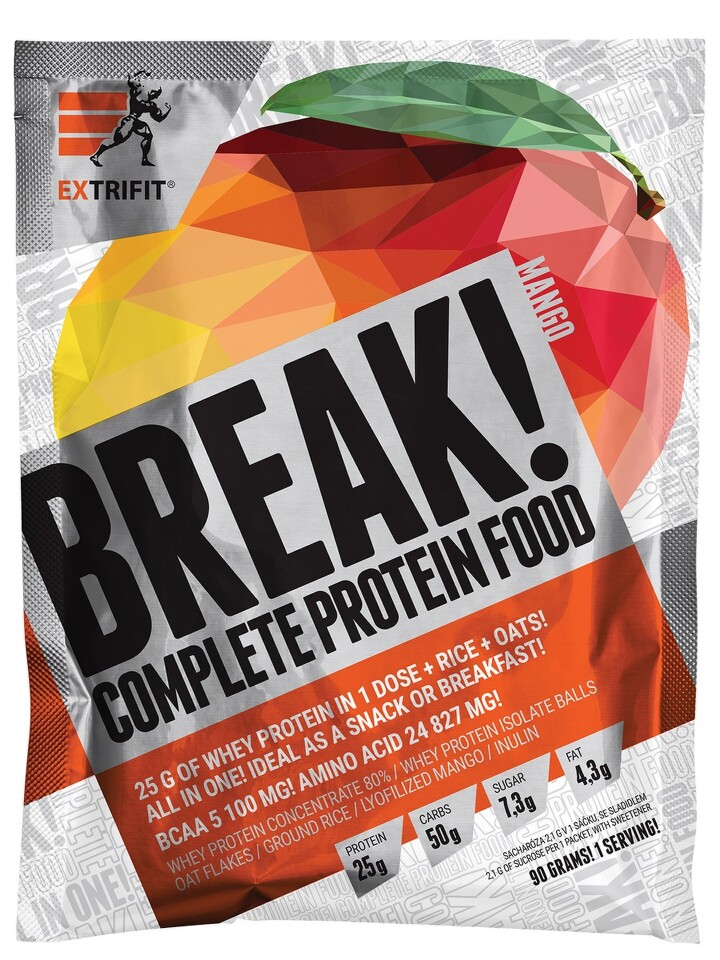Break! Protein Food 90 g mango, Extrifit