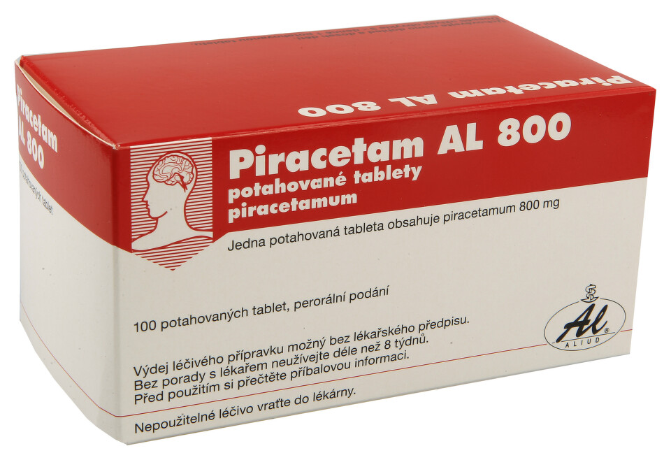 PIRACETAM AL 800 800MG potahované tablety 100