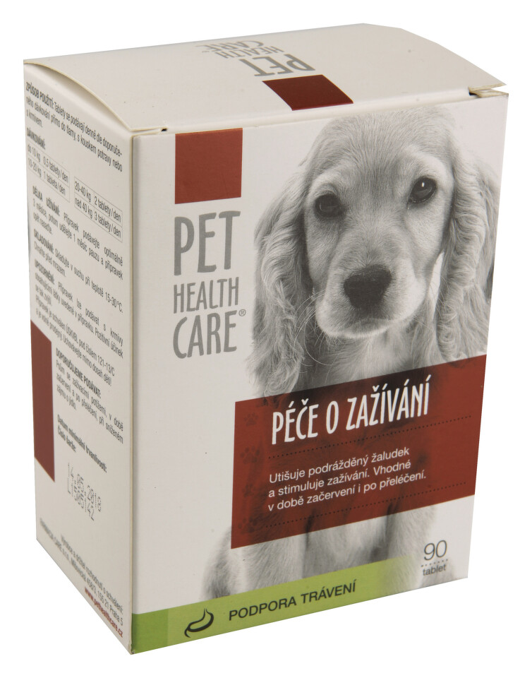PET HEALTH CARE Péče o zažívání pro psy tbl.90